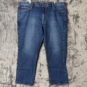 Proper Cloth‎ Japanese 12 Oz Dark Wash Indigo Stretch Denim Jeans 44x29